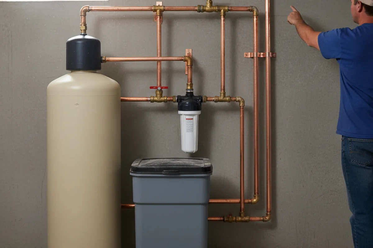 Whole-house water treatment system installed in Mcleod